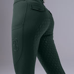PS of Sweden Katja Full Seat Riding Tights - Midnight Green - PS of Sweden - Equiluxe Tack