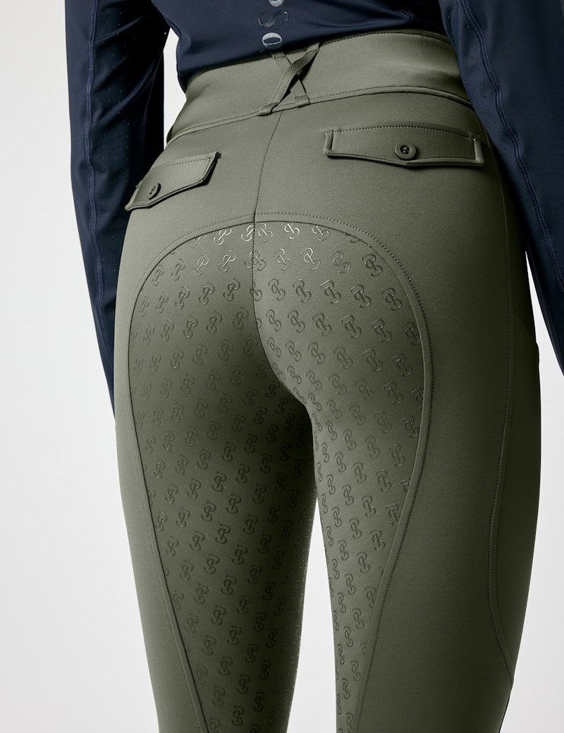 PS of Sweden Katja Full Seat Riding Tights - Mist Green - PS of Sweden - Equiluxe Tack