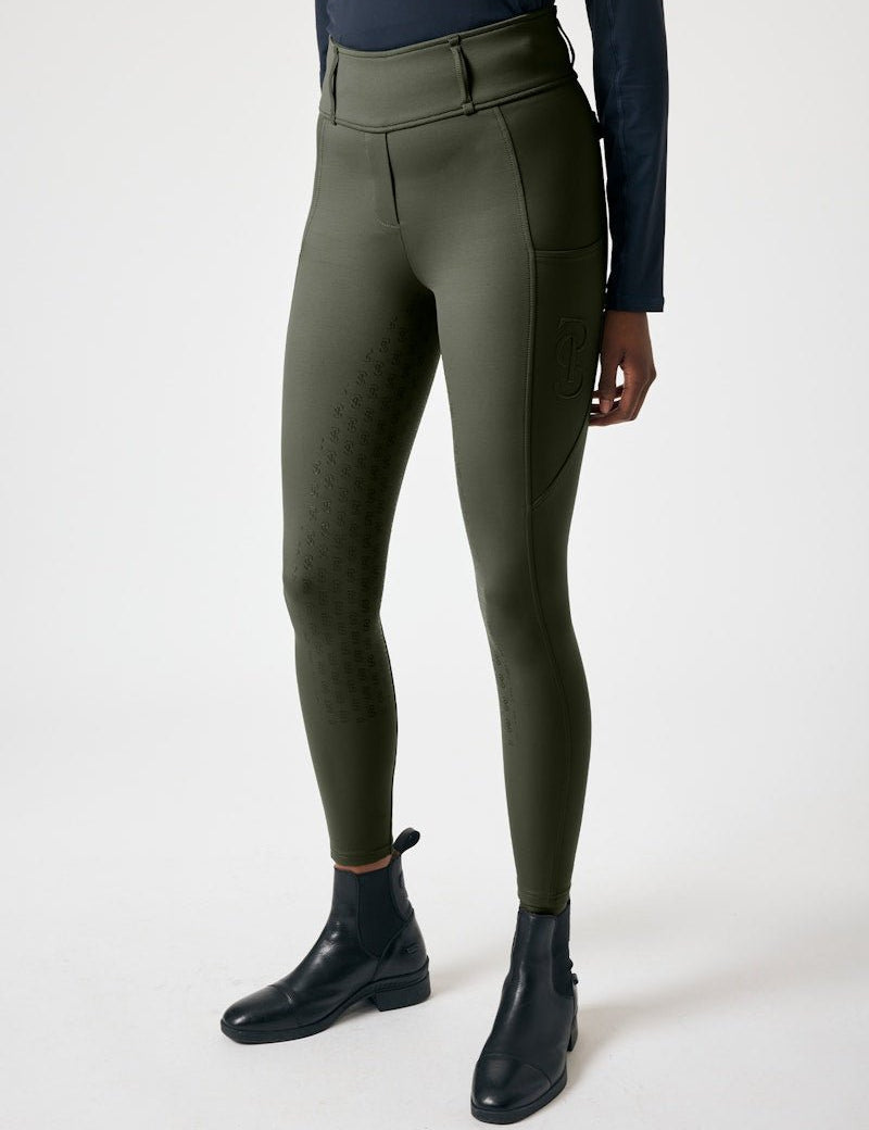PS of Sweden Katja Full Seat Riding Tights - Mist Green - PS of Sweden - Equiluxe Tack