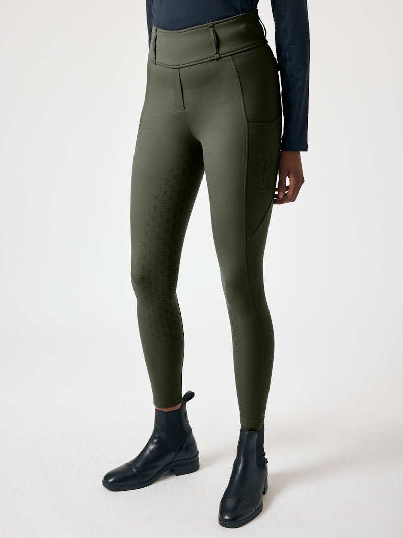 PS of Sweden Katja Full Seat Riding Tights - Mist Green - PS of Sweden - Equiluxe Tack