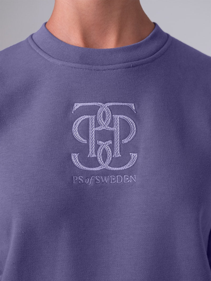 PS of Sweden Kayla Sweatshirt - Purple Grape - PS of Sweden - Equiluxe Tack
