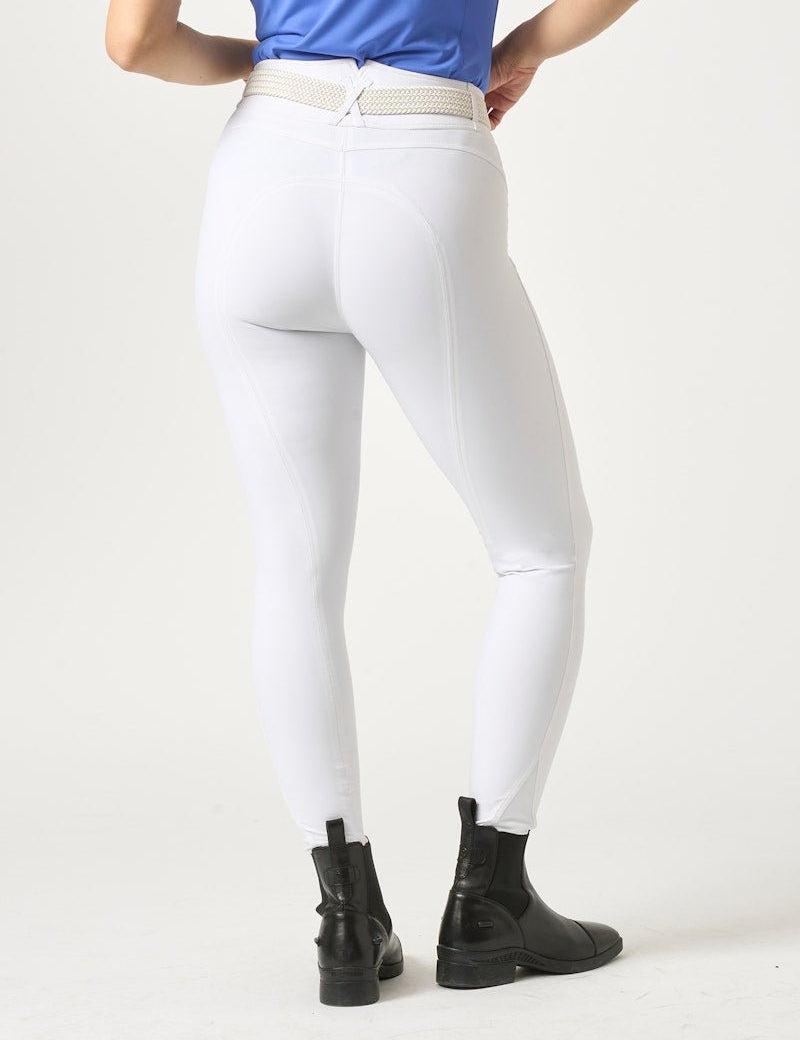 PS of Sweden Kendall Knee Patch Breeches - White - PS of Sweden - Equiluxe Tack