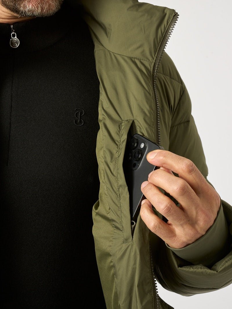 PS of Sweden Lucca Men's Puffer Jacket - PS of Sweden - Equiluxe Tack