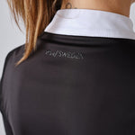 PS of Sweden Madison Long Sleeve Show Shirt - Black & White - PS of Sweden - Equiluxe Tack