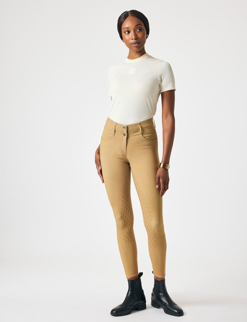 PS of Sweden Martina Full Seat Breeches - Golden Brown - PS of Sweden - Equiluxe Tack