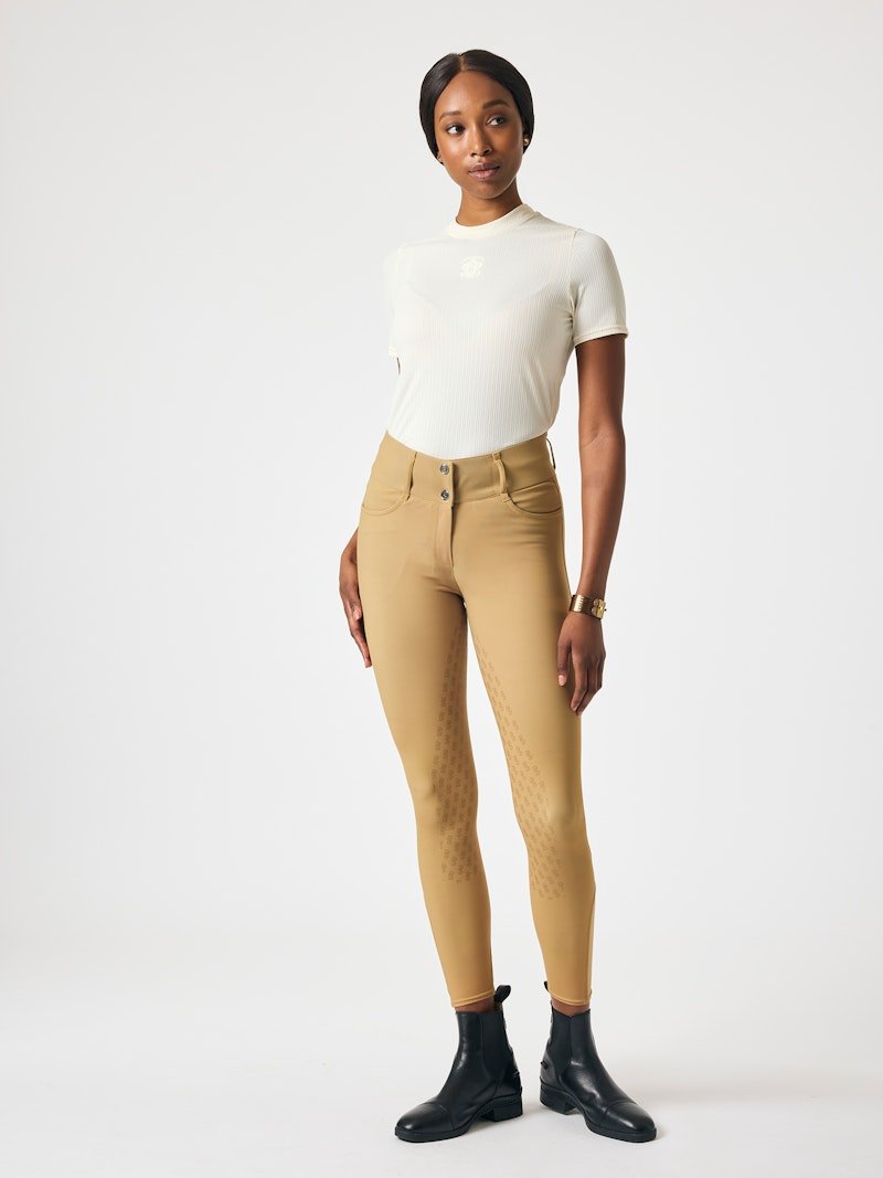 PS of Sweden Martina Full Seat Breeches - Golden Brown - PS of Sweden - Equiluxe Tack