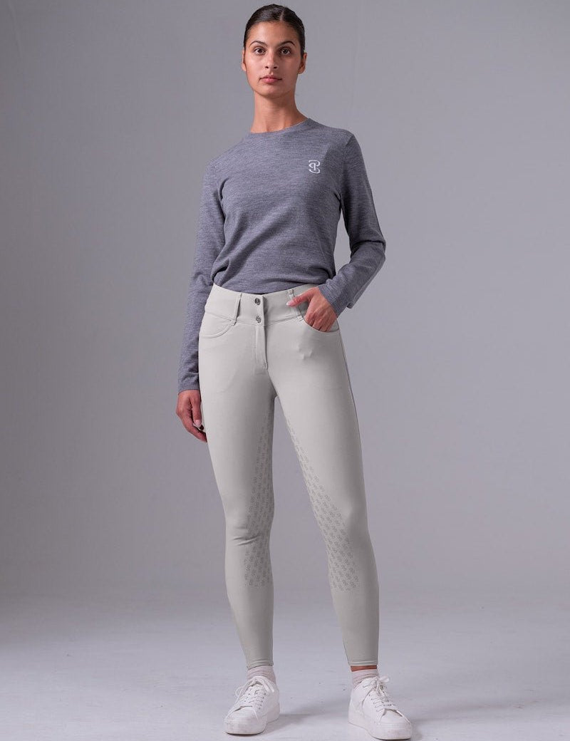 PS of Sweden Martina Full Seat Breeches - Greige - PS of Sweden - Equiluxe Tack