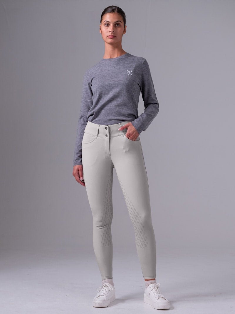 PS of Sweden Martina Full Seat Breeches - Greige - PS of Sweden - Equiluxe Tack