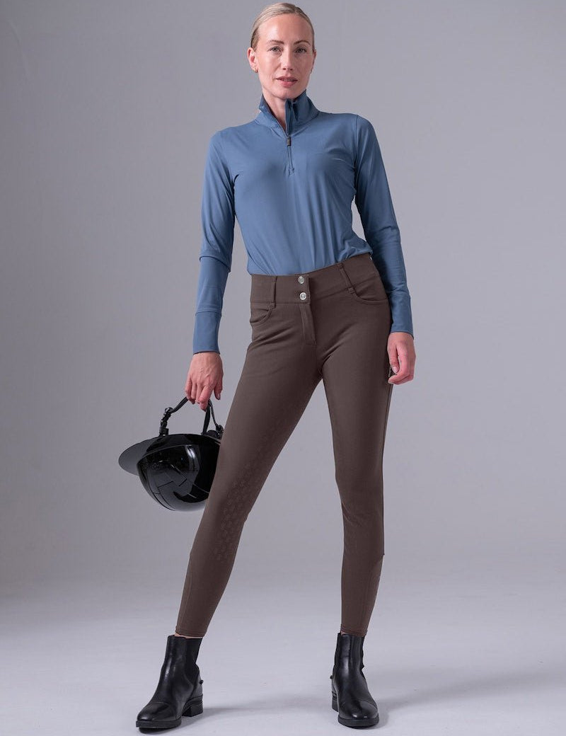 PS of Sweden Martina Full Seat Breeches - Mocca Mauve - PS of Sweden - Equiluxe Tack