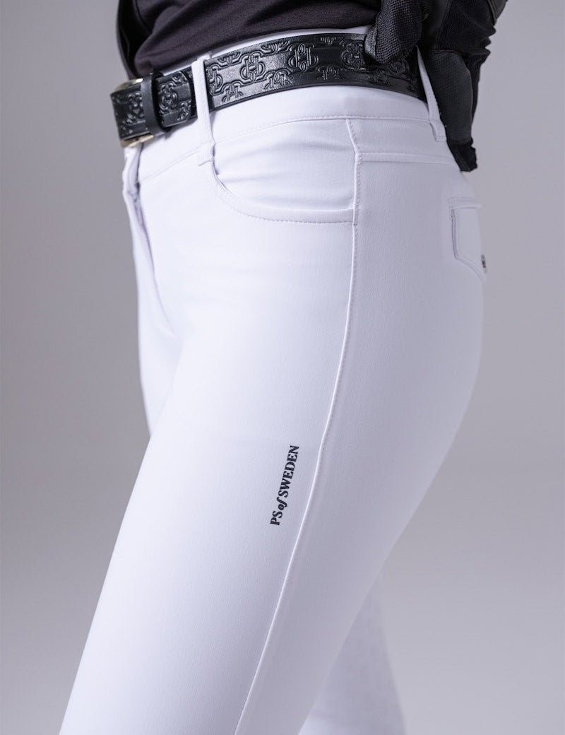 PS of Sweden Martina Full Seat Breeches - White - PS of Sweden - Equiluxe Tack