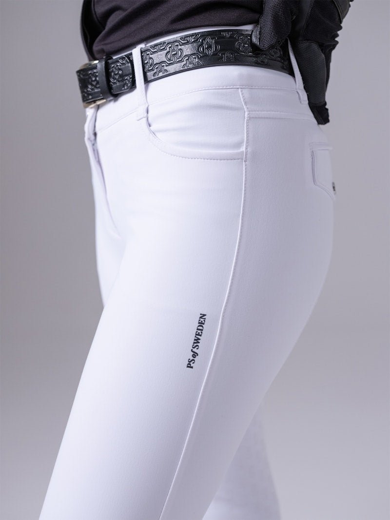 PS of Sweden Martina Full Seat Breeches - White - PS of Sweden - Equiluxe Tack