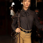 PS of Sweden Martina Knee Patch Breeches - Golden Brown - PS of Sweden - Equiluxe Tack