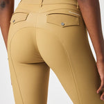 PS of Sweden Martina Knee Patch Breeches - Golden Brown - PS of Sweden - Equiluxe Tack