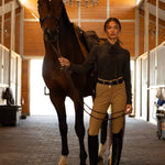 PS of Sweden Martina Knee Patch Breeches - Golden Brown - PS of Sweden - Equiluxe Tack