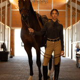 PS of Sweden Martina Knee Patch Breeches - Golden Brown - PS of Sweden - Equiluxe Tack