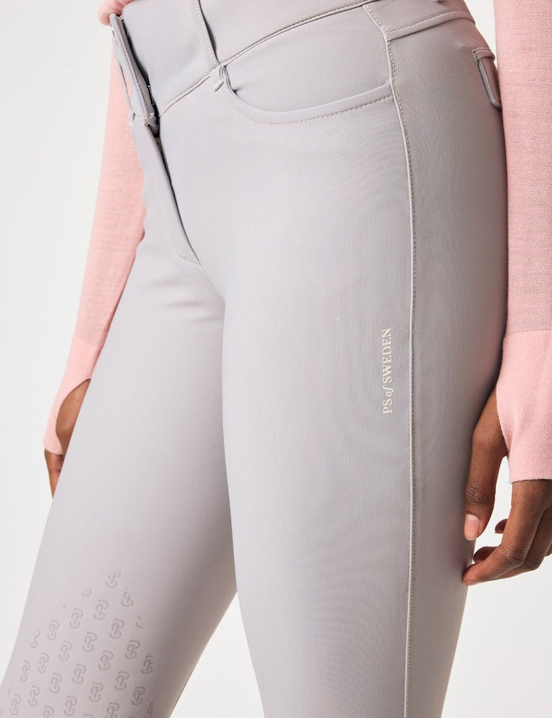 PS of Sweden Martina Knee Patch Breeches - Greige - PS of Sweden - Equiluxe Tack