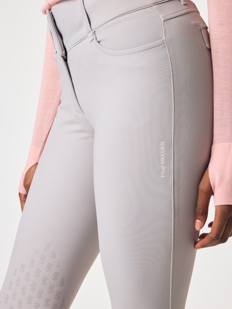 PS of Sweden Martina Knee Patch Breeches - Greige - PS of Sweden - Equiluxe Tack