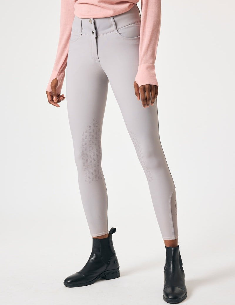 PS of Sweden Martina Knee Patch Breeches - Greige - PS of Sweden - Equiluxe Tack