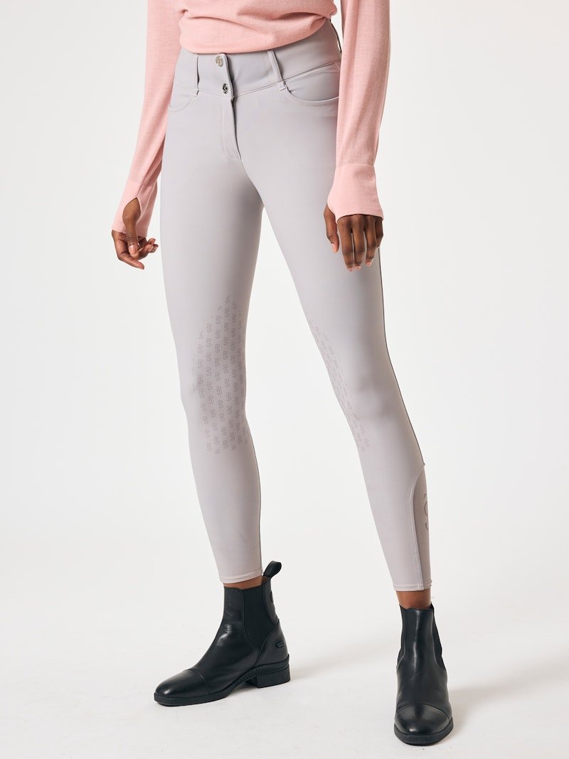 PS of Sweden Martina Knee Patch Breeches - Greige - PS of Sweden - Equiluxe Tack