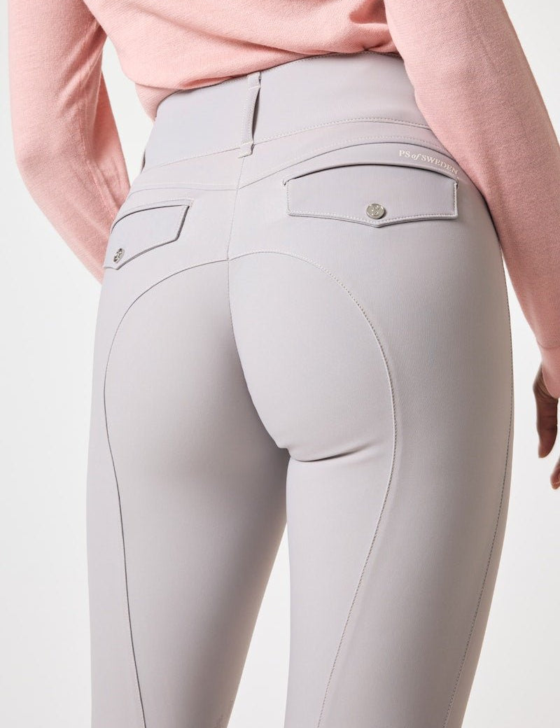 PS of Sweden Martina Knee Patch Breeches - Greige - PS of Sweden - Equiluxe Tack