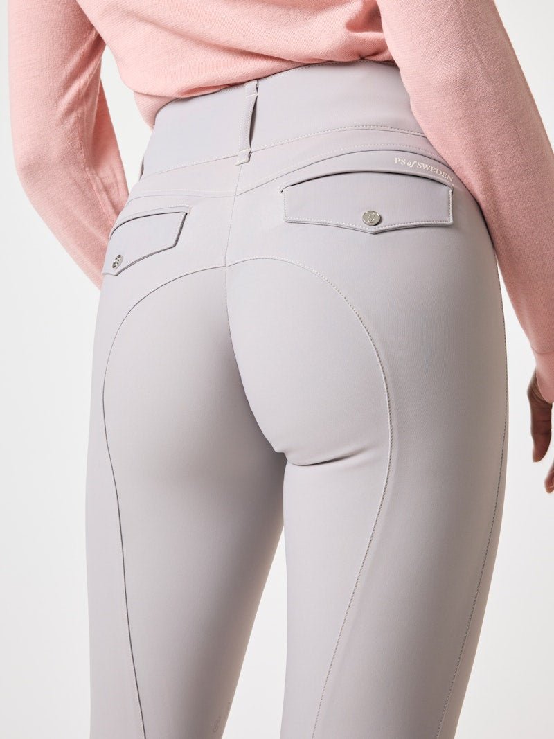 PS of Sweden Martina Knee Patch Breeches - Greige - PS of Sweden - Equiluxe Tack