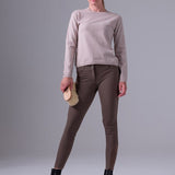 PS of Sweden Martina Knee Patch Breeches - Mocca Mauve - PS of Sweden - Equiluxe Tack