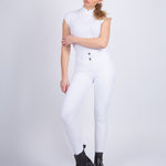 PS of Sweden Martina Knee Patch Breeches - White - PS of Sweden - Equiluxe Tack