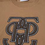 PS of Sweden Men's Carl Monogram Sweatshirt - Camel - PS of Sweden - Equiluxe Tack