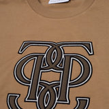 PS of Sweden Men's Carl Monogram Sweatshirt - Camel - PS of Sweden - Equiluxe Tack