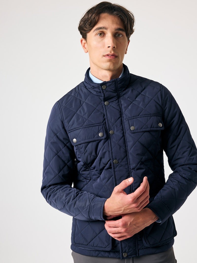 PS of Sweden Men's Nash Quilted Jacket - PS of Sweden - Equiluxe Tack