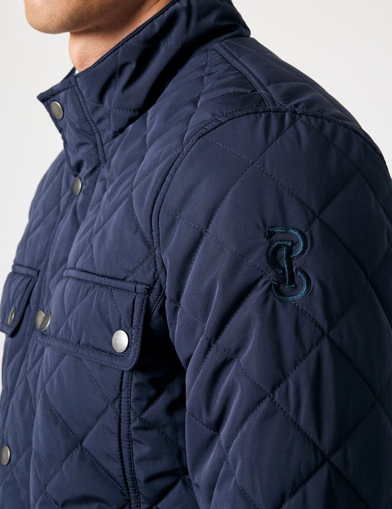 PS of Sweden Men's Nash Quilted Jacket - PS of Sweden - Equiluxe Tack
