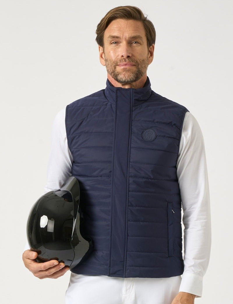 PS of Sweden Men's Patrick Quilted Vest - PS of Sweden - Equiluxe Tack