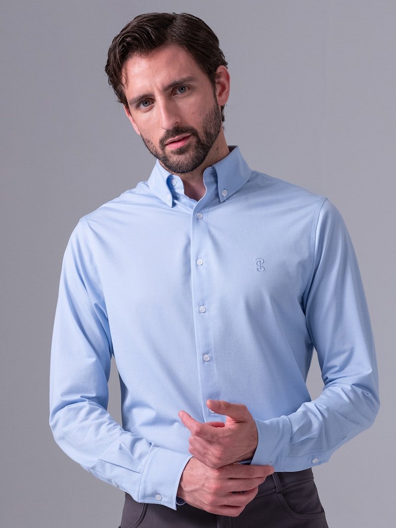 PS of Sweden Men's Roberto Pique Shirt - PS of Sweden - Equiluxe Tack