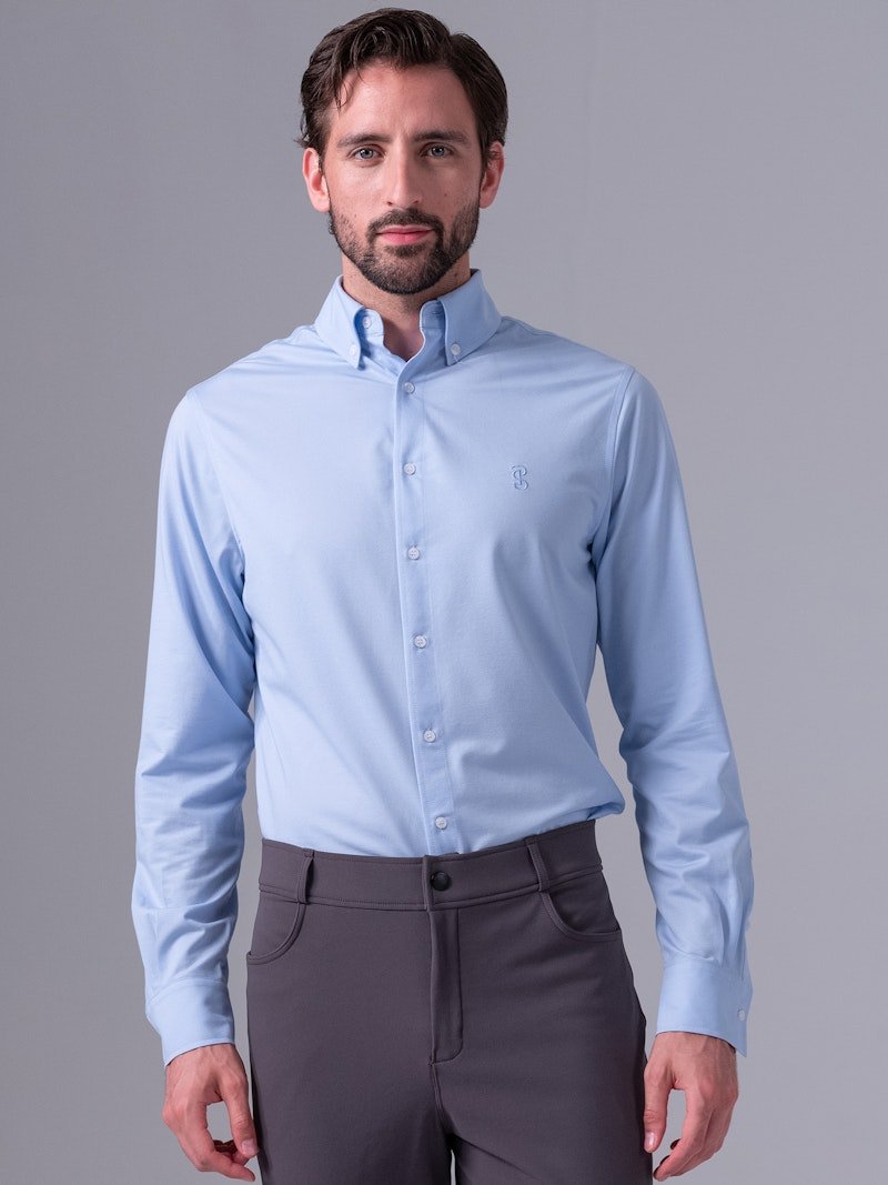 PS of Sweden Men's Roberto Pique Shirt - PS of Sweden - Equiluxe Tack