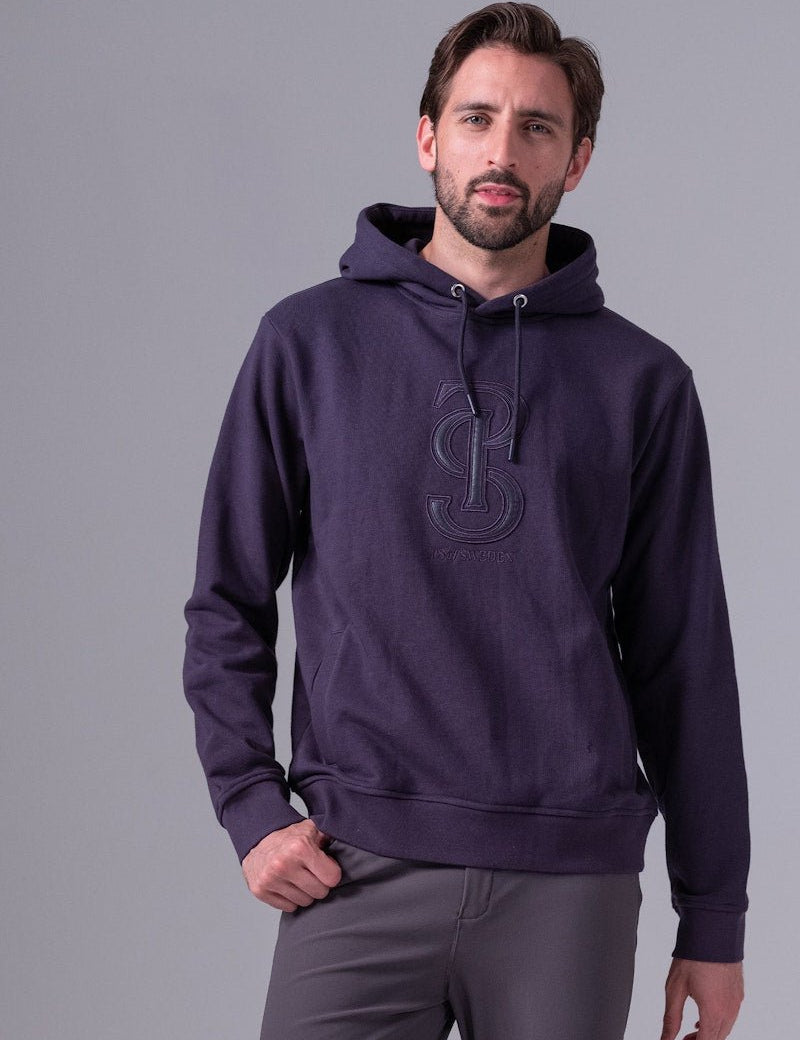 PS of Sweden Men's Samuel Hoodie - Navy - PS of Sweden - Equiluxe Tack