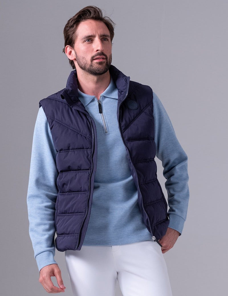 PS of Sweden Men's William Puffer Vest - PS of Sweden - Equiluxe Tack