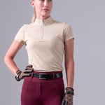 PS of Sweden Monogram Riding Gloves - Brown - PS of Sweden - Equiluxe Tack