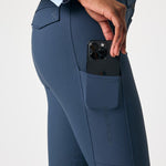 PS of Sweden Pauline Knee Patch Cooling Breeches - Indigo - PS of Sweden - Equiluxe Tack