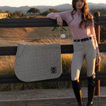 PS of Sweden Pauline Knee Patch Cooling Breeches - Latte - PS of Sweden - Equiluxe Tack