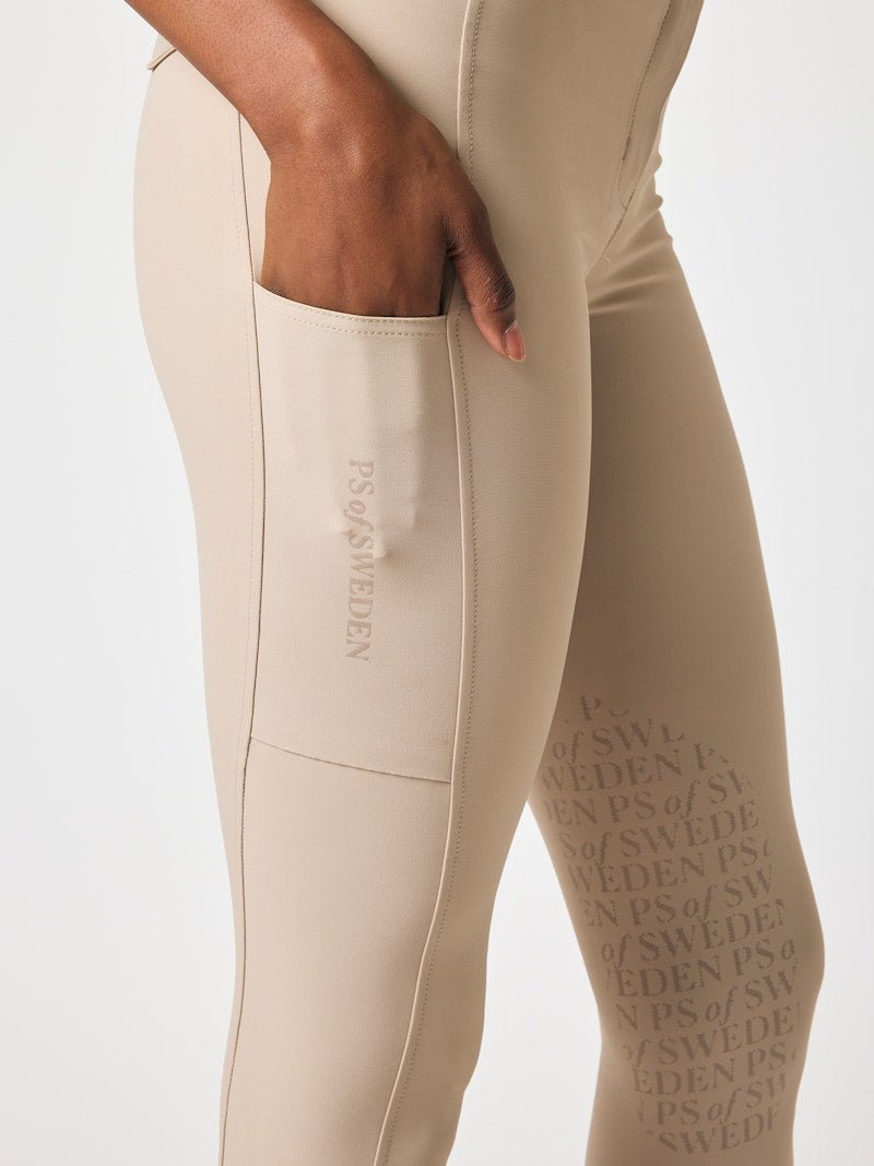PS of Sweden Pauline Knee Patch Cooling Breeches - Latte - PS of Sweden - Equiluxe Tack
