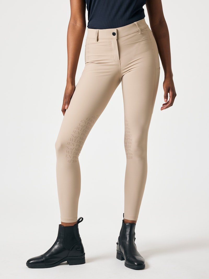 PS of Sweden Pauline Knee Patch Cooling Breeches - Latte - PS of Sweden - Equiluxe Tack