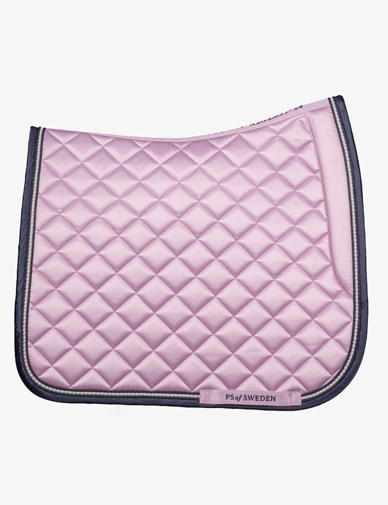 PS of Sweden Pearl Monogram Dressage Saddle Pad - Frosted Lilac - PS of Sweden - Equiluxe Tack