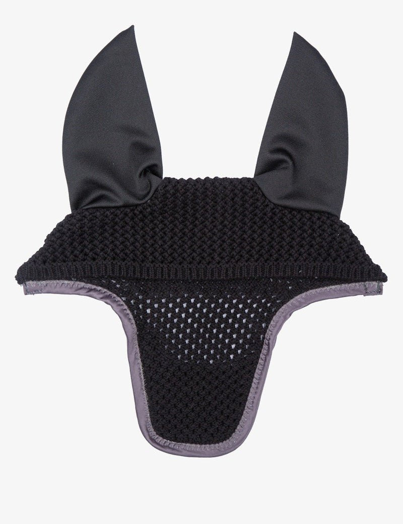 PS of Sweden Pearl Monogram Ear Bonnet - Black - PS of Sweden - Equiluxe Tack