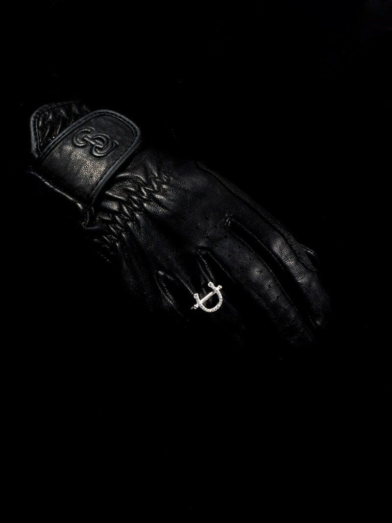 PS of Sweden Pierced Horse Shoe Ring - PS of Sweden - Equiluxe Tack