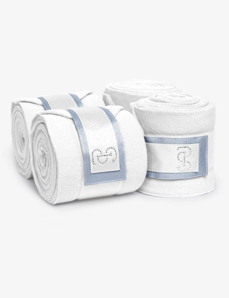 PS of Sweden Polo Wraps Crystal - White - PS of Sweden - Equiluxe Tack