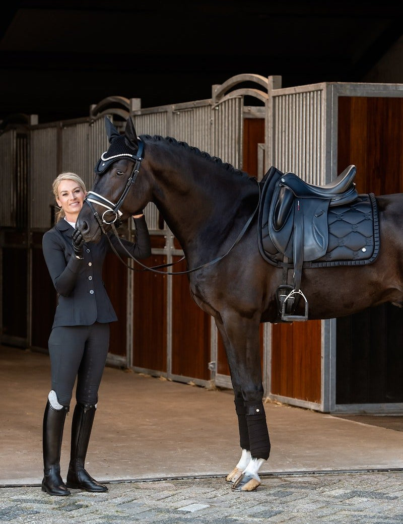 PS of Sweden Polos Ruffle - Black - PS of Sweden - Equiluxe Tack