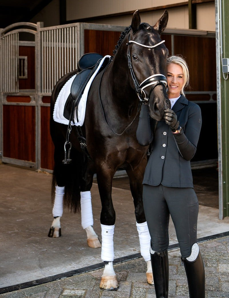 PS of Sweden Polos Ruffle - White - PS of Sweden - Equiluxe Tack