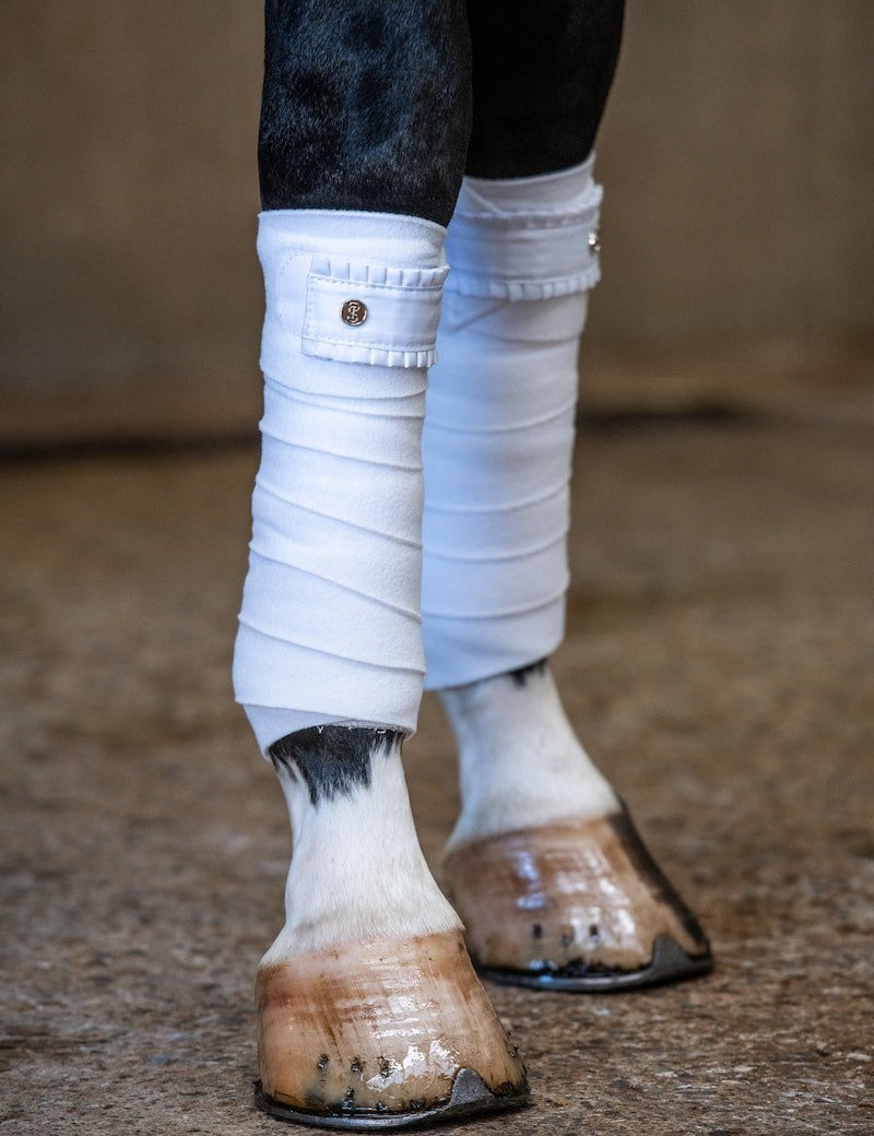 PS of Sweden Polos Ruffle - White - PS of Sweden - Equiluxe Tack