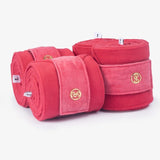 PS of Sweden Polos Velvet Monogram - Scarlet Pink - PS of Sweden - Equiluxe Tack
