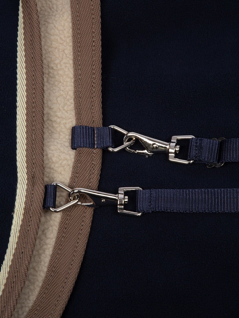 PS of Sweden Premium Fleece Rug - Navy - PS of Sweden - Equiluxe Tack